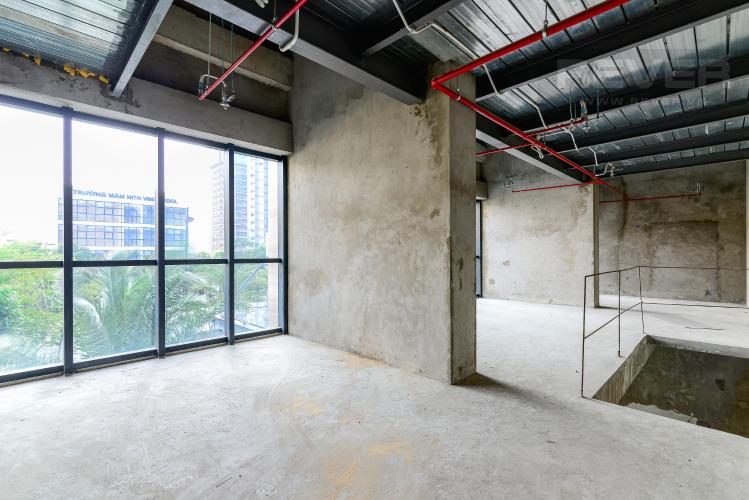 Mặt Bằng Tầng 1 Bán căn shophouse Vinhomes Golden River 139.5m2 hướng Tây Nam, view nội khu