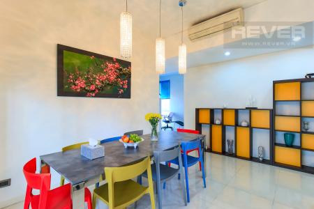 Bàn Ăn Căn hộ The Estella 2 phòng ngủ tầng trung tháp 4A thiết kế đẹp, trẻ trung