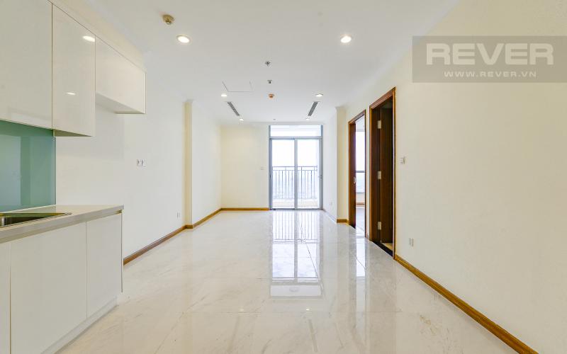 Phòng khách Căn hộ Vinhomes Central Park tầng cao L2 view sông, nhiều tiện ích