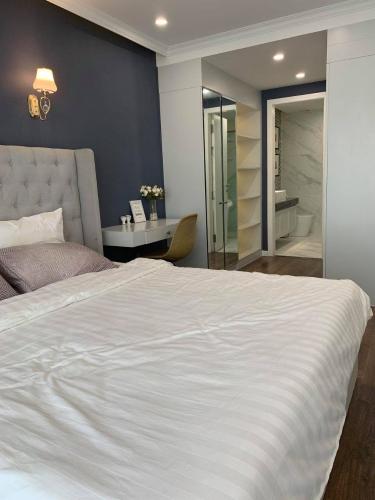 Phòng ngủ căn hộ 4S RIVERSIDE BÌNH TRIỆU Bán căn hộ 4S Riverside Garden Bình Triệu 3PN, tầng 17, diện tích 330m2, đầy đủ nội thất cao cấp