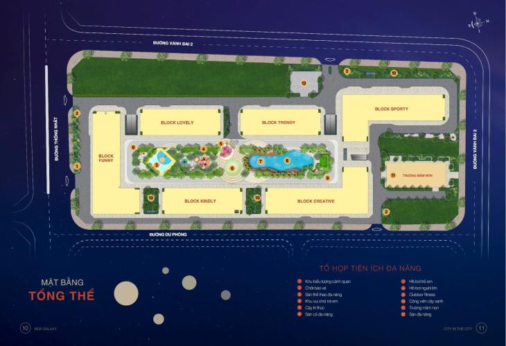 New Galaxy - mặt bằng dự án New Galaxy