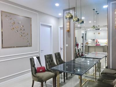 Phòng ăn  căn hộ Estella Heights Bán căn hộ tầng cao đầy đủ nội thất tiện nghi Estella Heights.