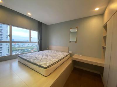 Phòng ngủ Sunrise City, Quận 7 Căn hộ Sunrise City tầng trung, ban công hướng Nam, view hồ bơi.