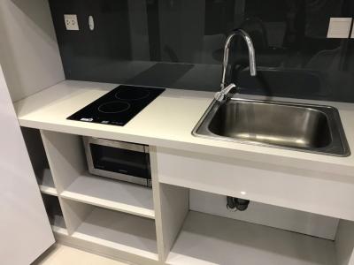 Nội thất căn hộ Sunrise City , Quận 7 Office-tel Sunrise City tầng thấp view thoáng mát, đầy đủ nội thất.