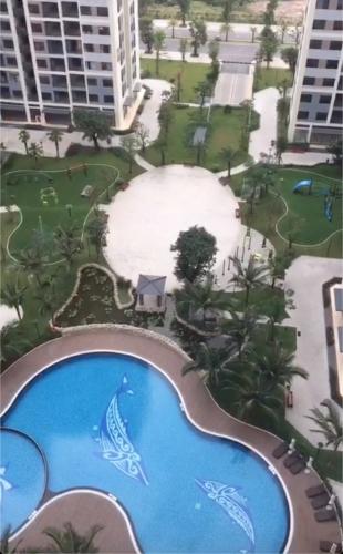 View Vinhomes Grand Park Quận 9 Căn hộ Vinhomes Grand Park tầng trung, phía nội khu.