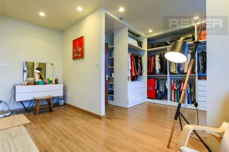 Phòng ngủ chính Căn góc Vinhomes Central Park tầng cao Central 3 view sông