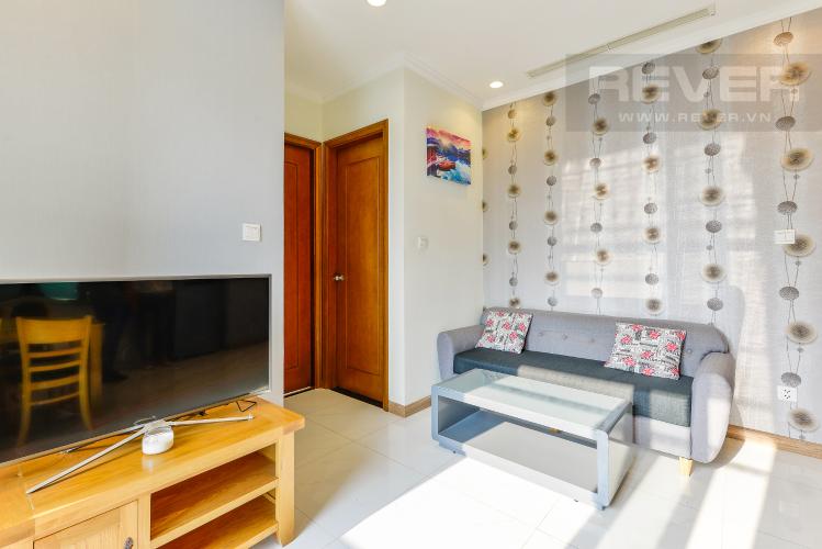 Phòng khách Officetel Vinhomes Central Park 1 phòng ngủ tầng trung C3 hướng Tây