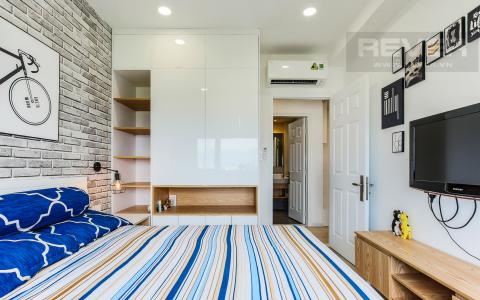 Phòng Ngủ 2 Căn hộ Happy Residence 2 phòng ngủ tầng trung tháp B nội thất đầy đủ
