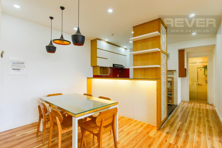 Bàn Ăn Căn hộ tầng cao chung cư Bình Khánh thiết kế đẹp, đầy đủ tiện nghi