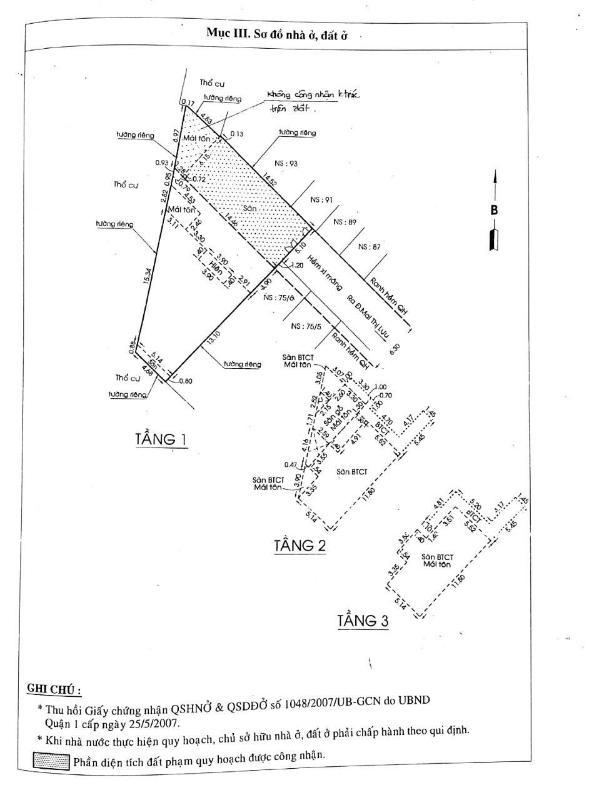 ban-nha-quan-1 Bán nhà hẻm Mai Thị Lựu, phường Đa Kao, Quận 1, diện tích đất 300m2, sổ đỏ chính chủ