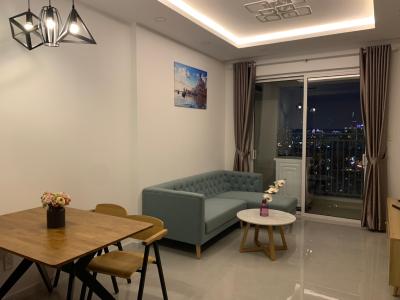 Phòng khách , Căn hộ Sunrise Cityview , Quận 7 Căn hộ Sunrise City View tầng 25 view thành phố thoáng mát, đầy đủ nội thất.