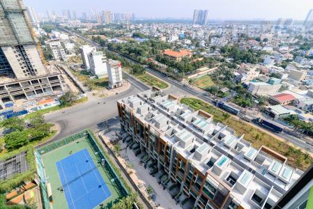 View Bán hoặc cho thuê căn hộ  Vista Verde 89.1m2 2PN 2WC, nội thất tiện nghi, view thành phố