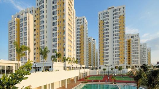 Sky Garden 3, Quận 7 Căn hộ Sky Garden tầng trung, bàn giao đầy đủ nội thất.