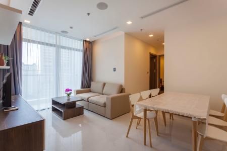 Phòng khách Căn hộ Vinhomes Central Park tầng cao hướng Tây Nam Park 6