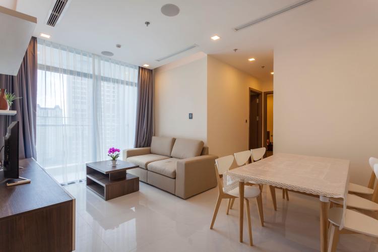 Phòng khách Căn hộ Vinhomes Central Park tầng cao hướng Tây Nam Park 6