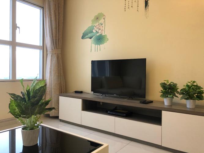 Phòng khách căn hộ SUNRISE CITY Bán căn hộ Sunrise City 2PN, tầng 17, đầy đủ nội thất, view thoáng