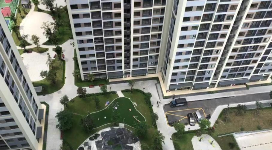 View Vinhomes Grand Park Quận 9 Căn hộ Vinhomes Grand Park tầng cao, view nội khu quang đãng.