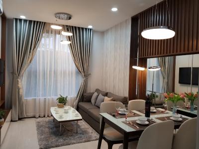 Nhà mẫu Bcons Garden Căn hộ hướng Đông Bcons Garden view thoáng mát.