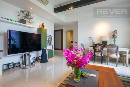 Phòng Khách Căn hộ The Estella Residence 2 phòng ngủ tầng thấp T3B nội thất đầy đủ