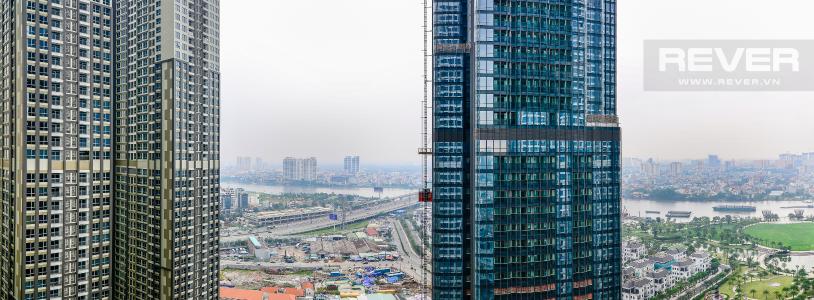 View Căn hộ Vinhomes Central Park 1 phòng ngủ tầng cao L3 nội thất đầy đủ