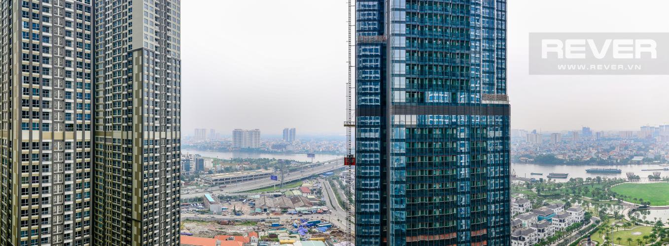 View Căn hộ Vinhomes Central Park 1 phòng ngủ tầng cao L3 nội thất đầy đủ