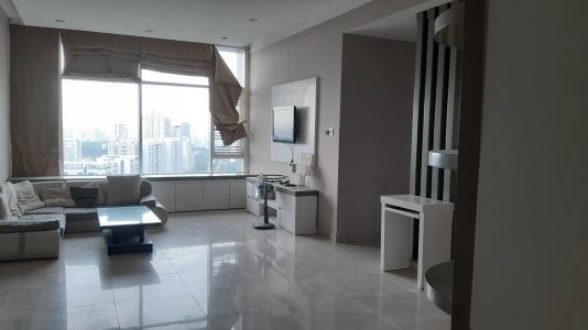 Căn hộ chung cư Phú Mỹ 3 phòng ngủ, view thành phố nội thất đầy đủ.