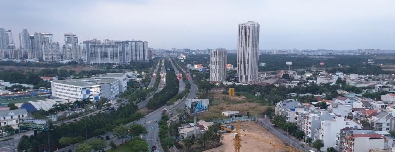Bên trong căn hộ THE SUN AVENUE Bán căn hộ The Sun Avenue 1 phòng ngủ thuộc tầng trung, diện tích 51.4m2