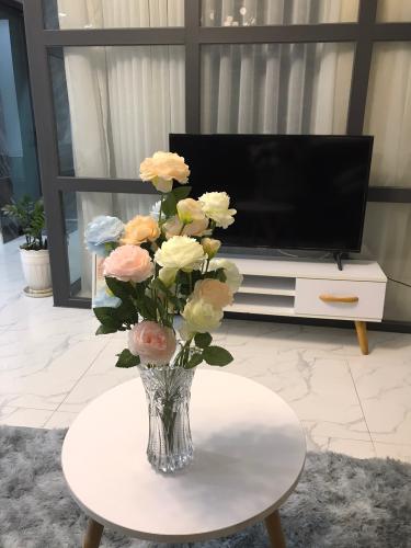 Nội thất Sunrise Riverside Căn hộ Sunrise Riverside tầng thấp, đầy đủ nội thất sang trọng.