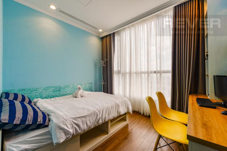 Phòng ngủ 2 Căn hộ Vinhomes Central Park 2 phòng ngủ tầng cao C3 hướng Tây