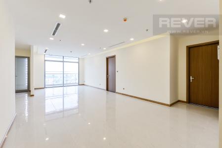 Phòng khách Căn hộ Vinhomes Central Park 3 phòng ngủ tầng cao P5 view sông