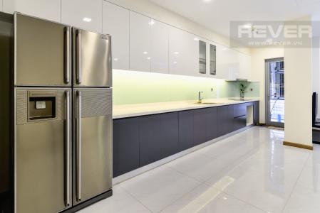 Nhà Bếp Căn hộ Vinhomes Central Park 3 phòng ngủ tầng cao Park 2 hướng Nam, full nội thất