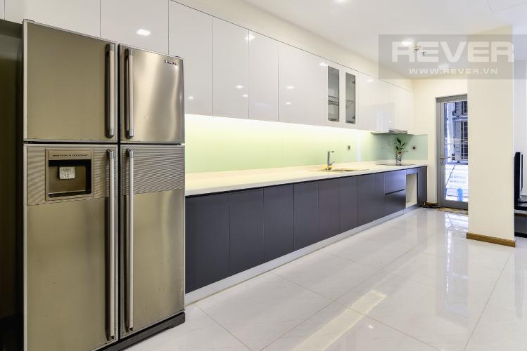 Nhà Bếp Căn hộ Vinhomes Central Park 3 phòng ngủ tầng cao Park 2 hướng Nam, full nội thất