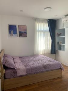 Phòng ngủ căn hộ SKY GARDEN Bán căn hộ Sky Garden 3PN, diện tích 88m2, đầy đủ nội thất, lót full sàn gỗ