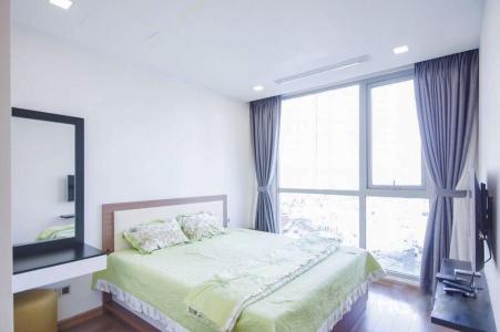 Phòng ngủ căn hộ Vinhomes Central Park Bán căn hộ 2 phòng ngủ Vinhomes Central Park, đầy đủ nội thất, view thành phố thoáng mát, sổ hồng đầy đủ.