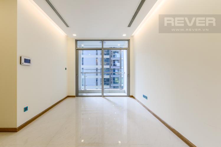 Phòng khách Căn góc Vinhomes Central Park 2 phòng ngủ tầng thấp Park 4