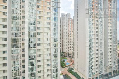 View nhìn từ căn hộ Căn hộ Lexington Residence tầng cao hướng Tây tháp LB