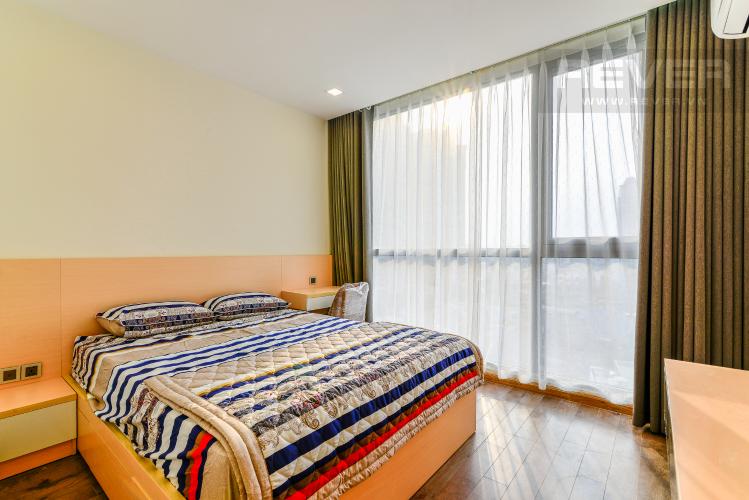 Phòng Ngủ 1 Căn hộ Vinhomes Central Park 2 phòng ngủ tầng trung P7 full nội thất