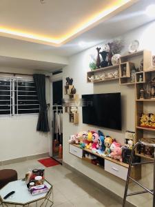 Phòng khách Ehome S Nam Sài Gòn, Bình Chánh Căn hộ Ehome S Nam Sài Gòn tầng thấp, đầy đủ nội thất.