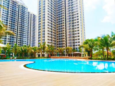 Toàn cảnh Vinhomes Grand Park Quận 9 Căn hộ Vinhomes Grand Park tầng 8, nội thất cơ bản.