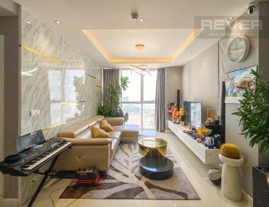 Phòng khách căn hộ SUNRISE CITY Bán căn hộ Sunrise City 2PN, diện tích 110m2, đầy đủ nội thất, sổ đỏ chính chủ
