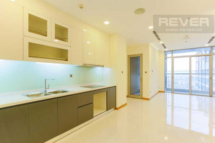 Phòng Bếp Căn hộ Vinhomes Central Park tầng cao Park 6 mới bàn giao, chưa ở
