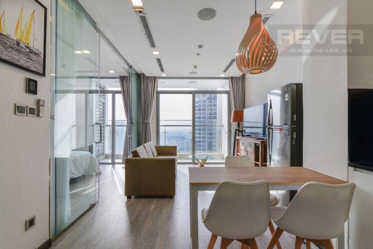 can-ho-vinhomes-central-park Cho thuê căn hộ Vinhomes Central Park 1 phòng ngủ, diện tích 53m2, đầy đủ nội thất