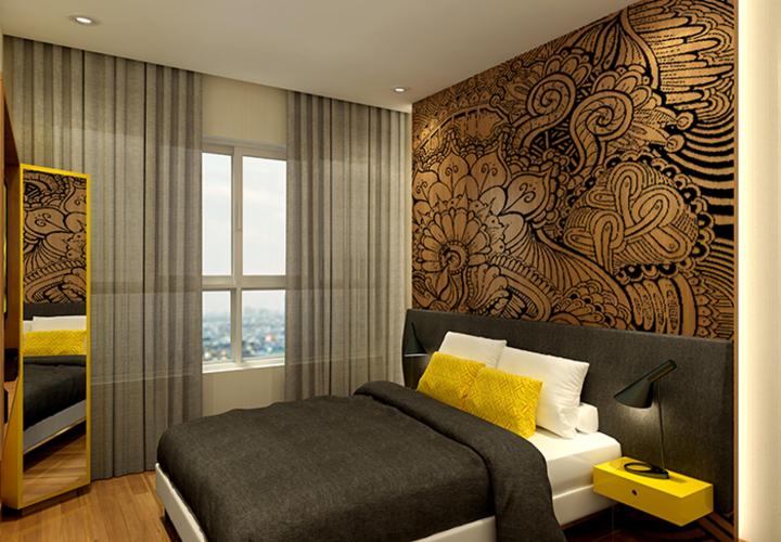 The Sun Avenue - Phòng ngủ căn hộ dự án The Sun Avenue