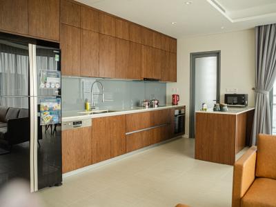 Phòng bếp Diamond Island Quận 2  Căn hộ Đảo Kim Cương tầng thấp, view nội khu yên tĩnh.