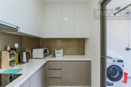 Phòng Bếp Cho thuê căn hộ Masteri Millennium 3PN, diện tích 107m2, đầy đủ nội thất, view Bitexco