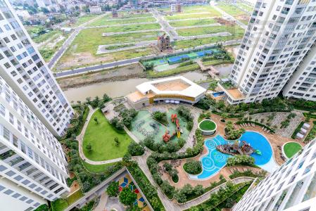 View căn hộ Diamond Island - Đảo Kim Cương Cho thuê căn hộ Diamond Island - Đảo Kim Cương 1PN, tầng trung, tháp Hawaii, đầy đủ nội thất, view hồ bơi