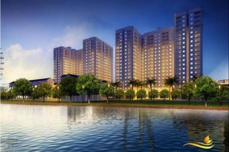 Căn hộ Heaven Riverview, Quận 8 Căn hộ Heaven Riverview tầng trung view thành phố, nội thất đầy đủ.