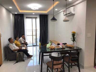 Phòng khách căn hộ SAIGON SOUTH RESIDENCE Cho thuê căn hộ Saigon South Residence 2PN, diện tích 74m2, đầy đủ nội thất, view thoáng