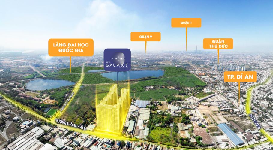 New Galaxy - vị trí dự án New Galaxy
