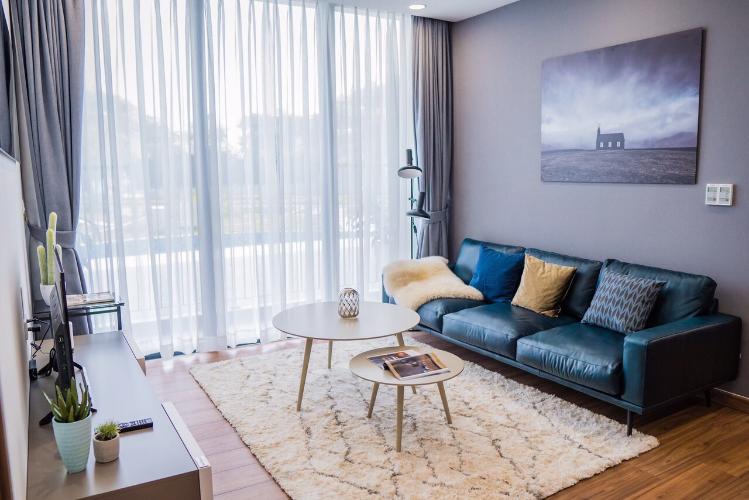 Phòng khách Eco Green Saigon Căn hộ tầng cao Eco Green Saigon 3 phòng ngủ.
